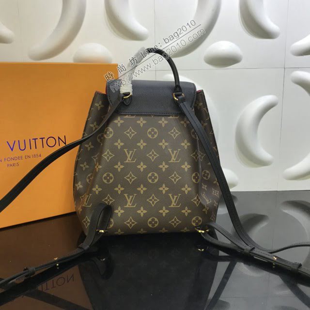 路易威登LV雙肩包 Montsouris雙肩包 lv新款老花後背包  ydh3809